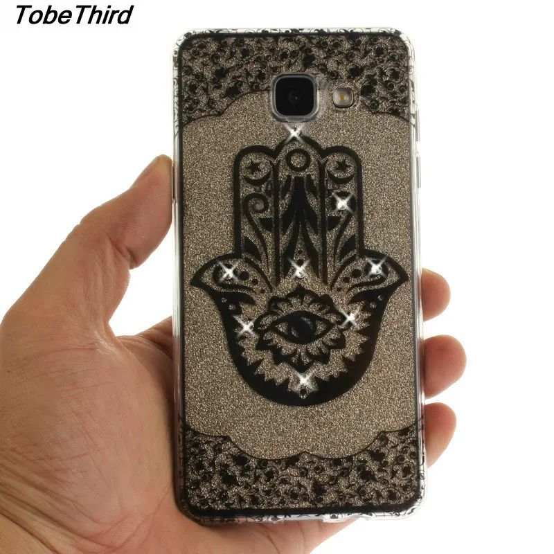 Для Samsung A3 2016 чехол красочным узором Мягкий ТПУ горный хрусталь Bling Телефон для