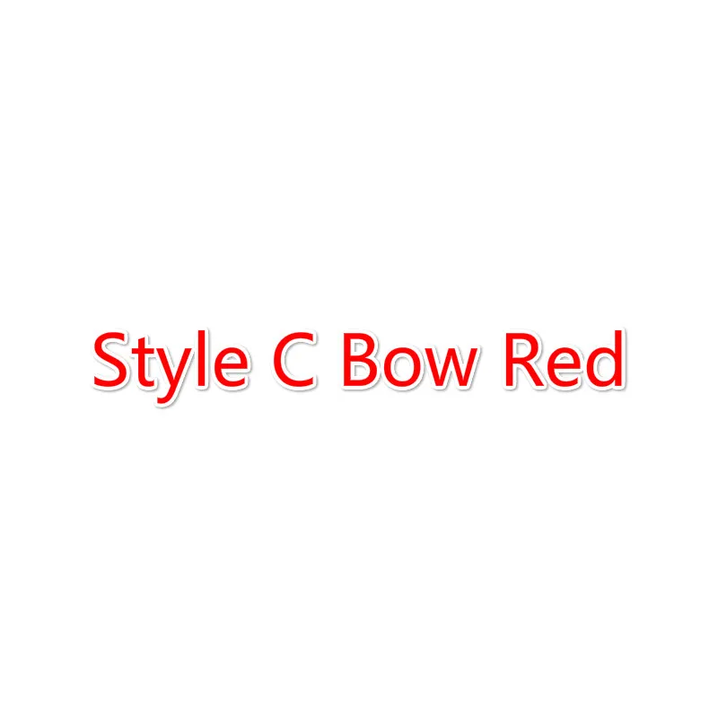 C Bow Red Искусственные Свадебные украшения в форме сердца для автомобиля, набор цветов, венки на День святого Валентина, вечерние, праздничные, декоративные поставки - Цвет: C Bow Red