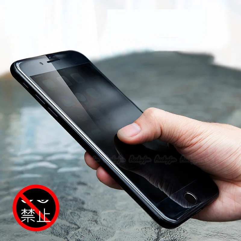 Закаленное стекло EXUNTON с защитой от шпиона для Apple iPhone 7, 6, 6 S, защита экрана из закаленного стекла для iPhone X, 8 Plus