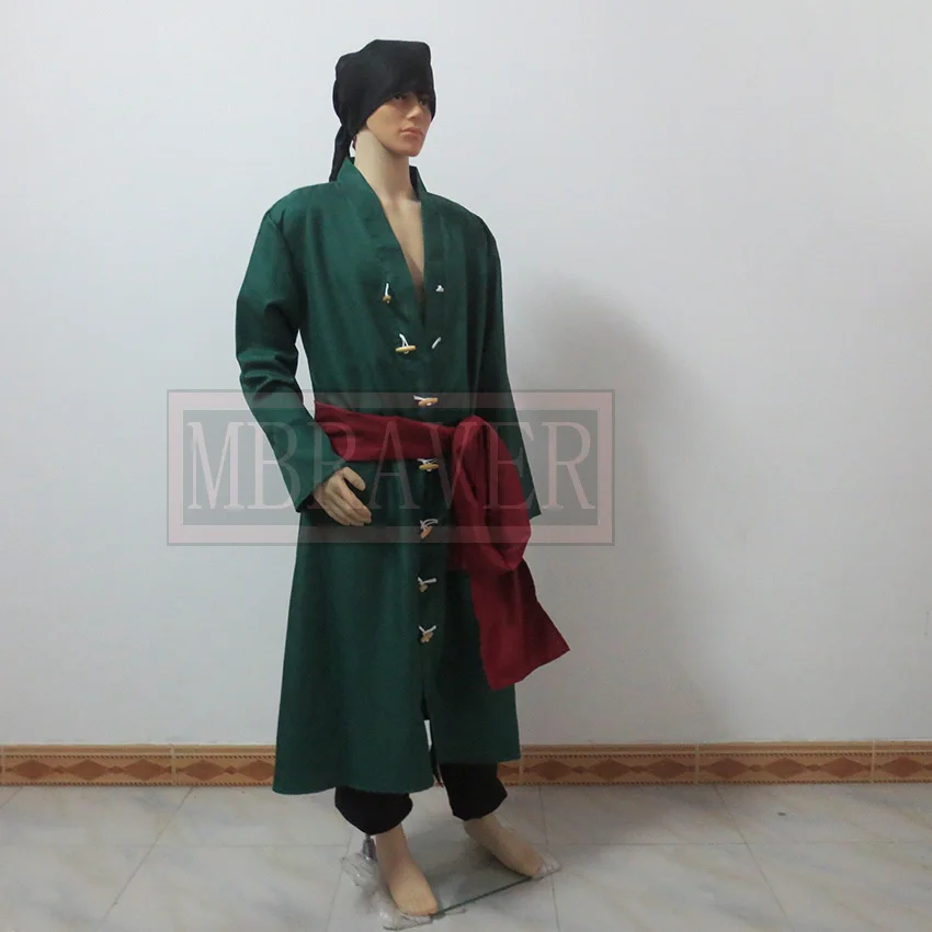 Бесплатная доставка один костюм ророноа Зоро для косплея спустя два года все