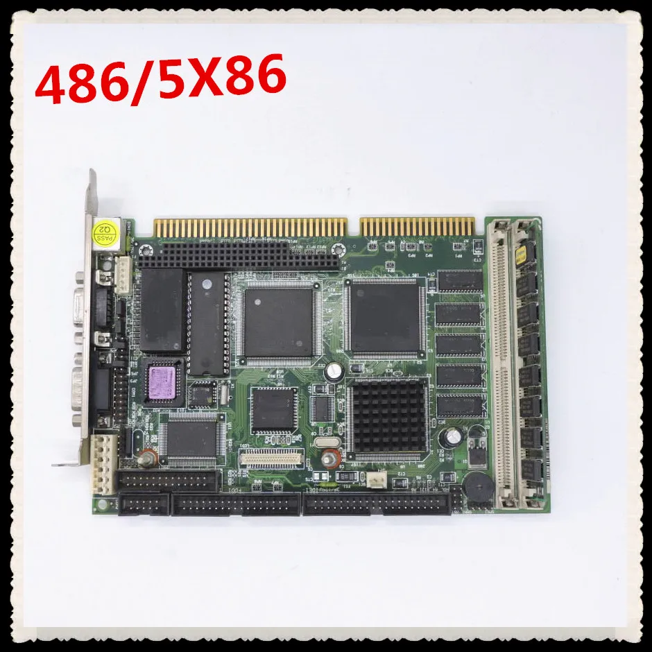 

486/5X86 SBC Ver:G1 PIA-430 industrial motherboard PICMG1.0 PC/104 half-size CPU Card Tested Working