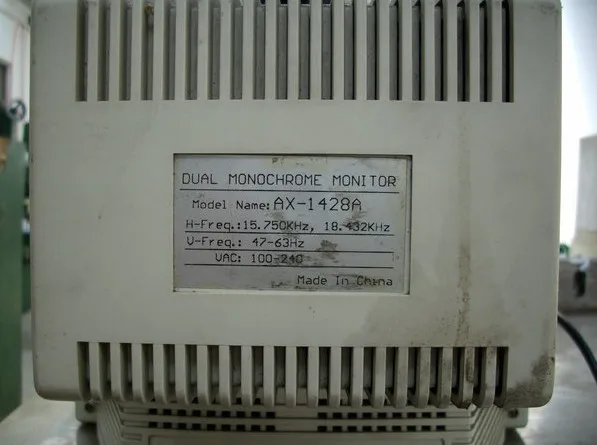 MDA1431 CGA EGA MDA 9 контактный M1438 M1431 M1411 совместимый ЖК дисплей 14 дюймов для станка с ЧПУ