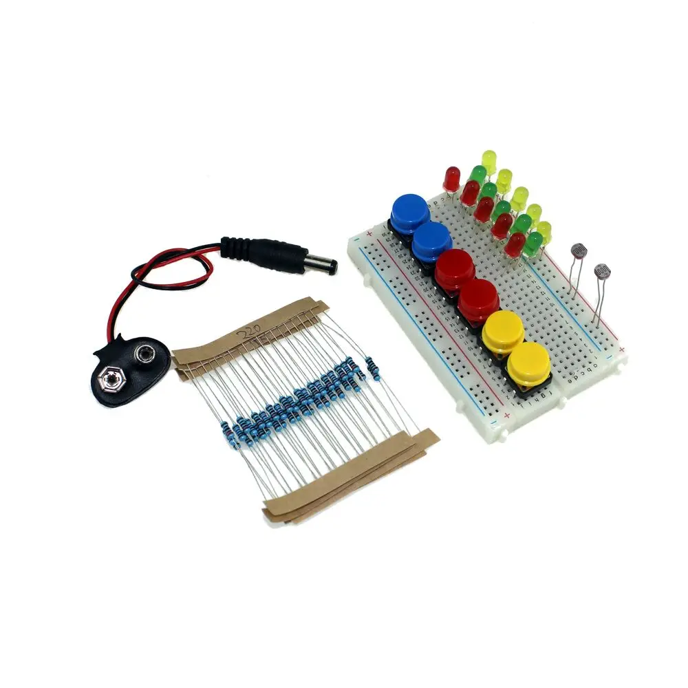 UNO R3 стартовый набор для Arduino основной Learning Suite мини Макет LED перемычка кнопка compatile