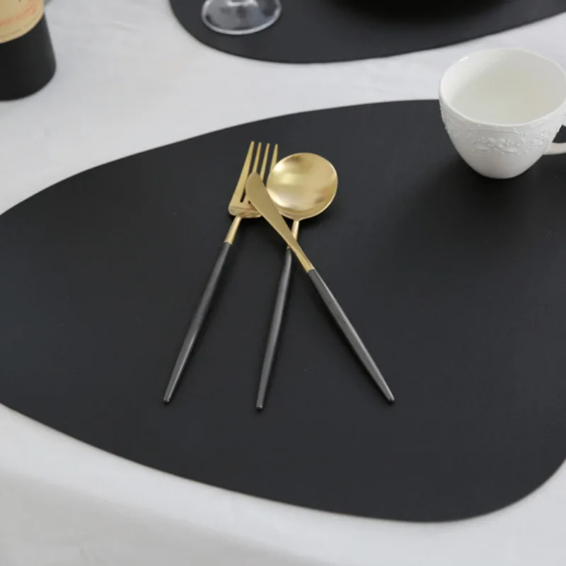 Из искусственной кожи Подставка для столовых приборов масло-и