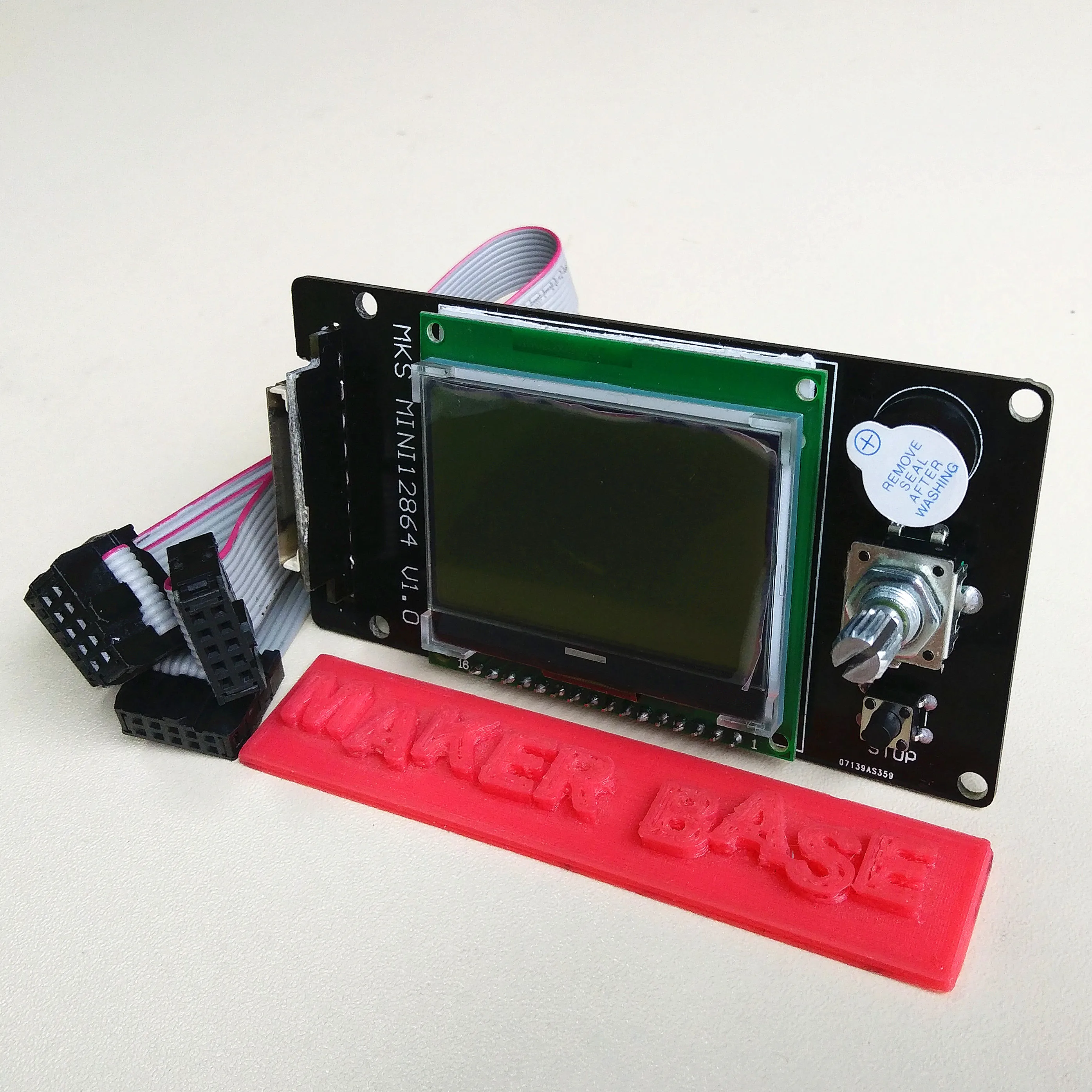 E& M DIY 128*64 МКС база MINI12864 экран для 3d принтера части мини ЖК-панели модуль Smart Marlin с FC кабель адаптер SD пластина