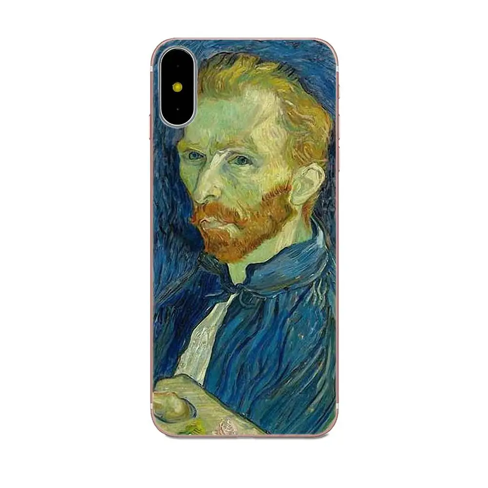 ТПУ чехол для телефона Samsung Galaxy Note 5 8 9 S3 S4 S5 S6 S7 S8 S9 S10 mini Edge Plus Lite Doctor Who Van Gogh