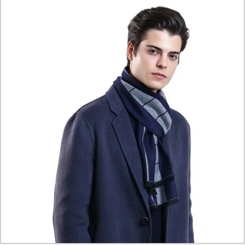 Newest Fashion Design Casual Autumn And Winter Men's Scarves Versatile Simple Scarf WaHigh Quality Warmthrm |