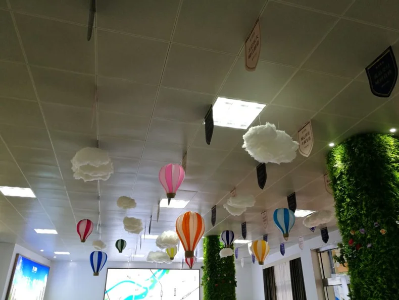 

New white cotton cloud decoration article cloud for wedding birthday party Grand Event backdrops chrismas new year hanging craft