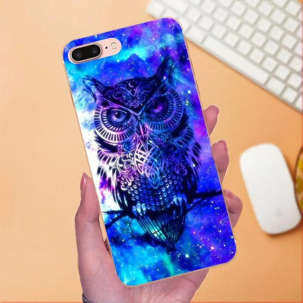 Модный Ловец снов Кот Волк Сова Тоторо для Apple iPhone 4 4S 5 5C 5S SE 6 6S 7 8 Plus X XS Max XR сотовый