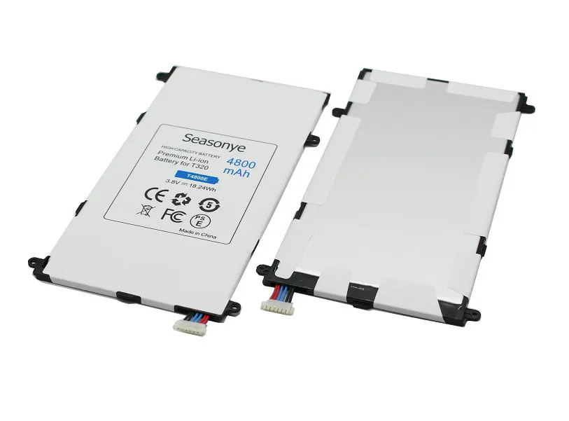 Seasonye 1x4800 мА/ч T4800E запасная батарея для Samsung Galaxy Tab Tablet Pro 8 4 дюймов &quotT320 T321 T325 SM T320