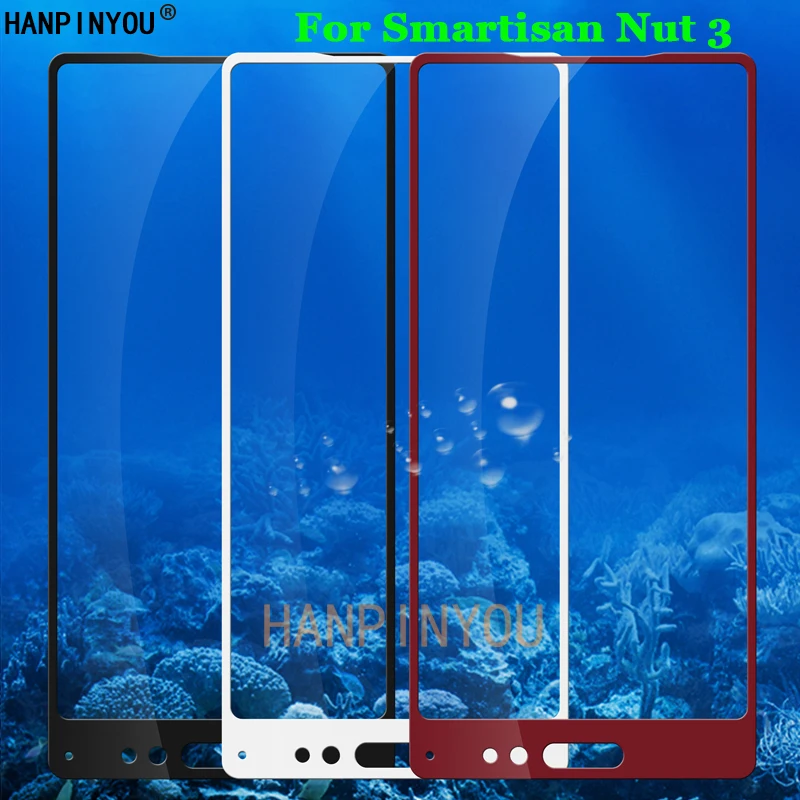 Для Smartisan Nut3 полное покрытие закаленное стекло 9H 2.5D Премиум Защитная пленка для