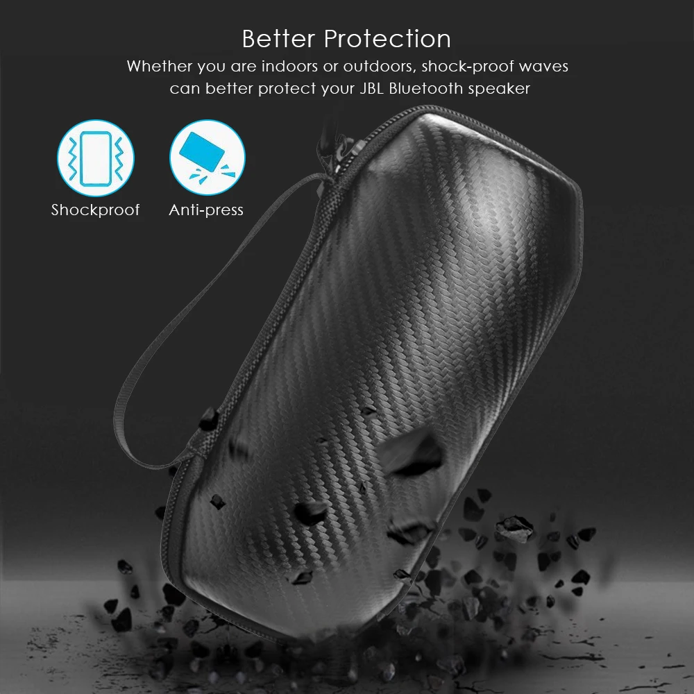Жесткий защитный чехол EVA для JBL Flip 3 4 динамика переносной дорожный Чехол хранения