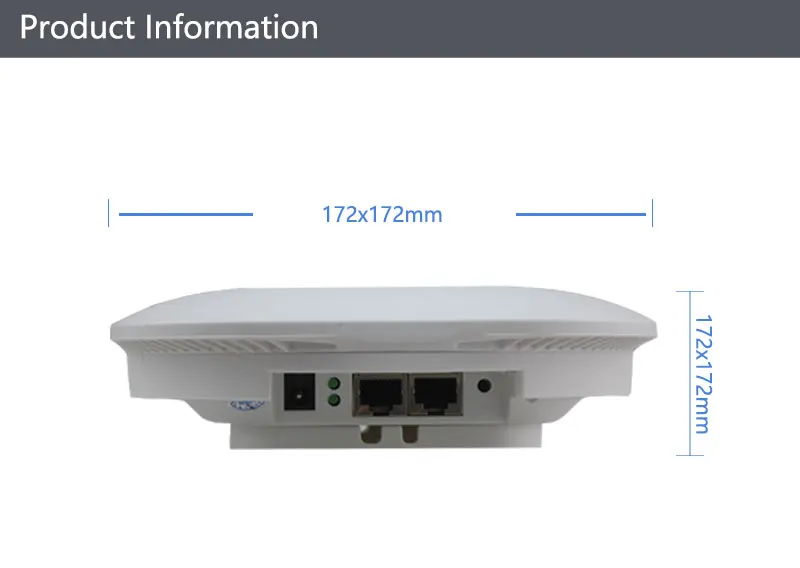 2,4G 300 Мбит/с беспроводной повторитель-маршрутизатор потолочный AP Q9531/Q9341 чип английское управление крепление поверхности настенный продукт с кронштейном