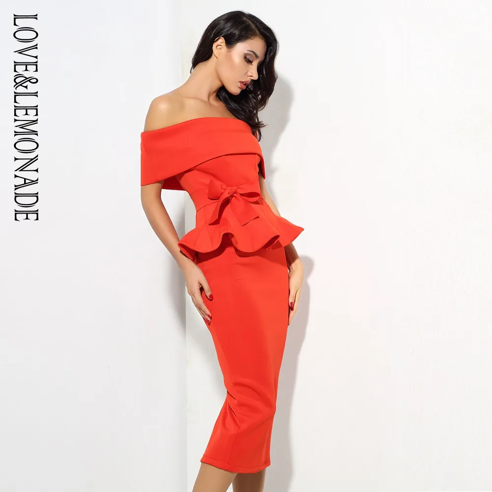 Комплект из двух предметов LOVE & LEMONADE с воротником и поясом 3 цвета LMCC1007|Спортивные