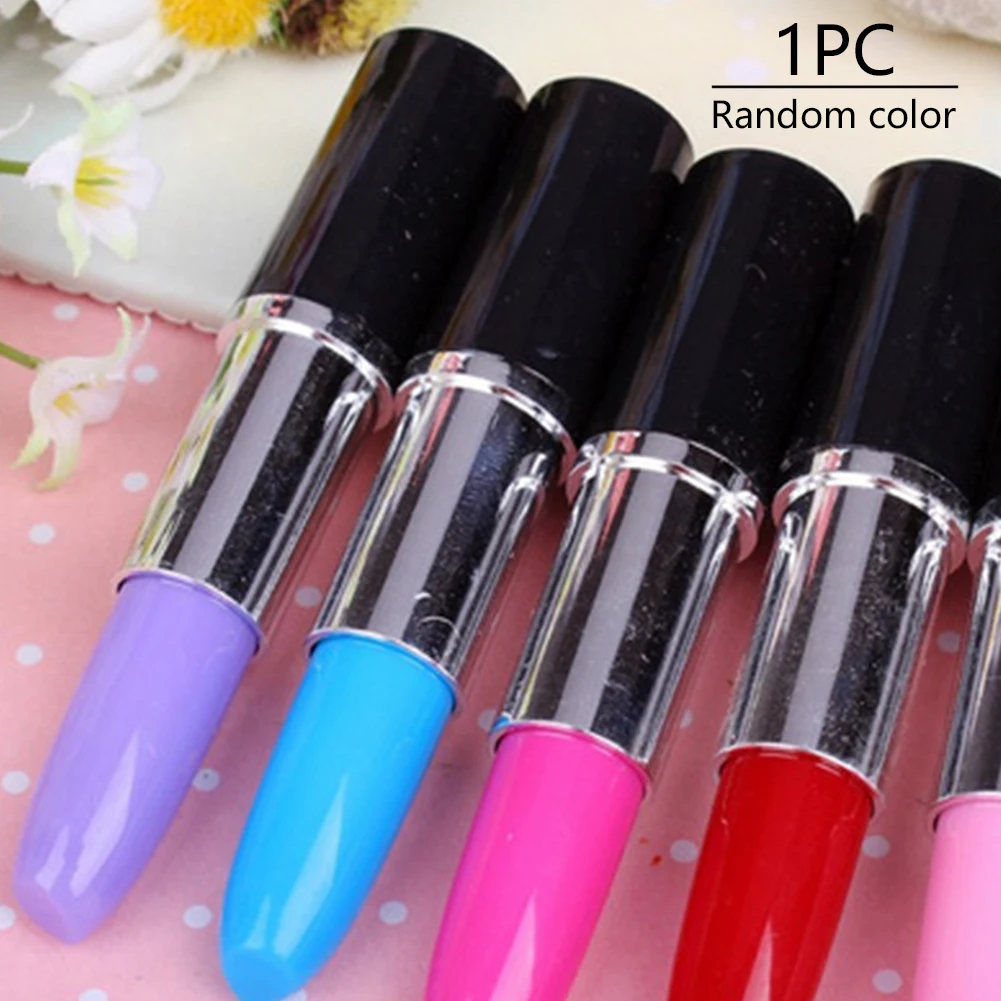 Студенты губная помада Форма Дети Школа милые портативный мини шариковая ручка