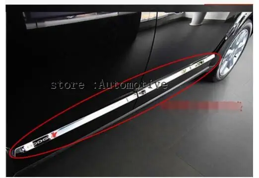 Нержавеющая сталь Боковая Дверь Корпус Молдинг Накладка для Dodge Journey/Jcuv 2010