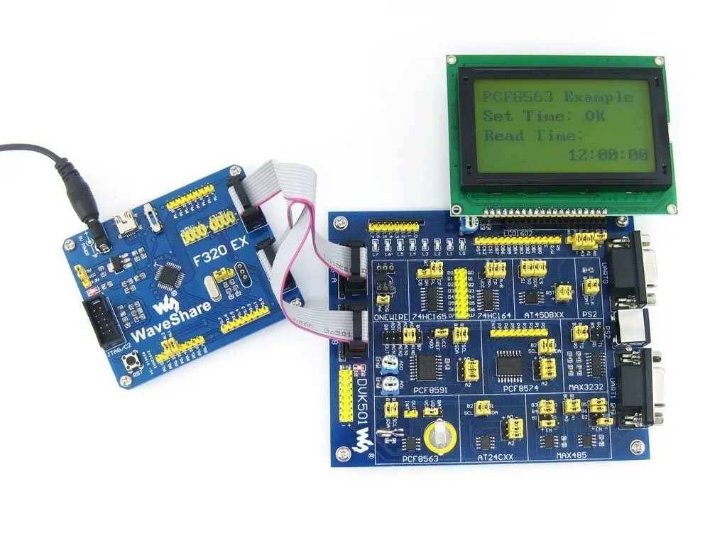 C8051F Series C8051F320 8051 Evaluation Development Board Kit + DVK501 System Tools =EX-F320 Premium | Компьютеры и офис