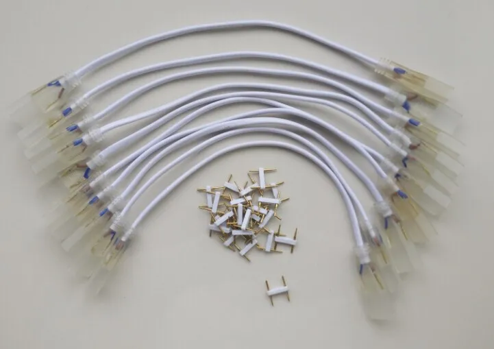 2 pin 6 мм 8 мм 10 мм 12 мм светодиодный полосы светильник булавки для 110V 220V SMD 5050 5630 3014 2835 Водонепроницаемый светодиодный лента RGB 4pin