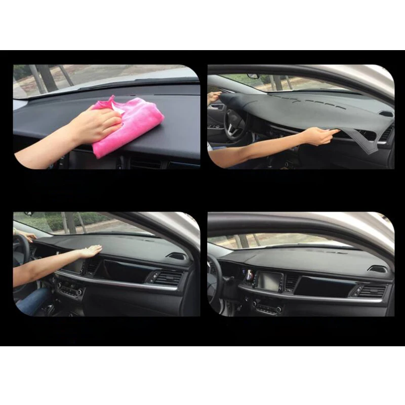 

Leather Car Dashboard Cover Non-Slip Dash Mat Pad Right Hand Driver For Toyota Camry 2006-2012