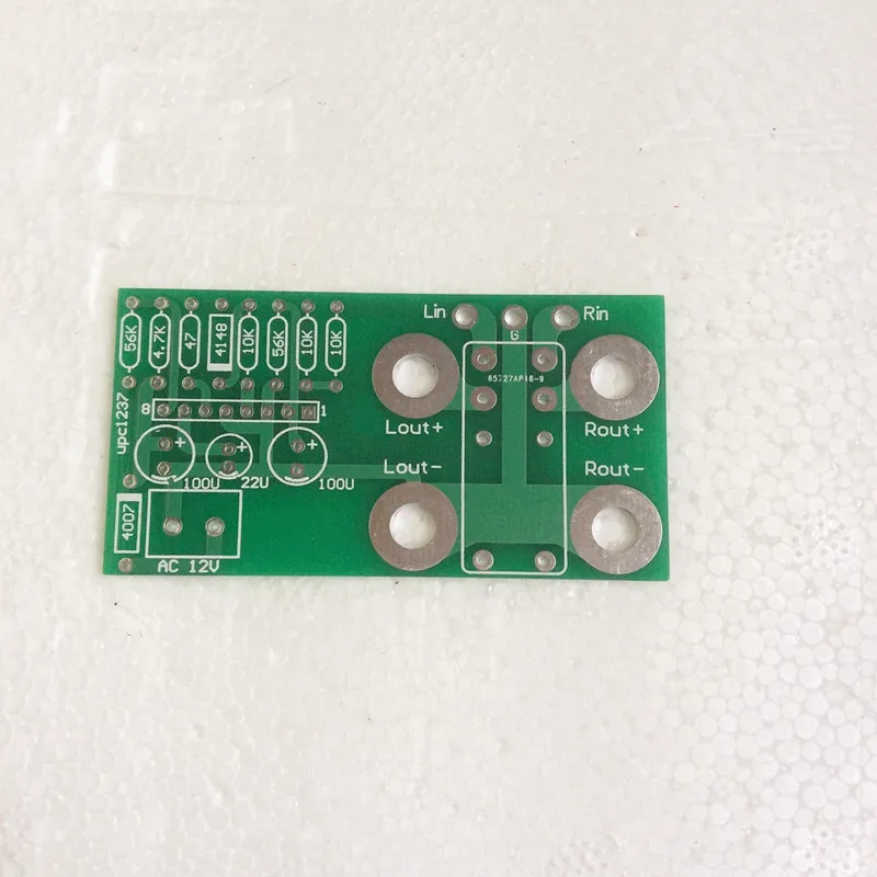 Защитная печатная плата усилителя мощности для громкоговорителя DIY UPC1237|Печатные