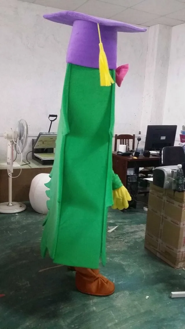 Костюм талисман доктор елка Рождественская маскоттер мультфильм маскарадный