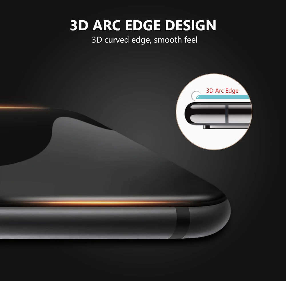 Ультрапрозрачная Защитная пленка для экрана из закаленного стекла 3D Huawei P20 Pro Mate 10