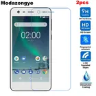 2 шт., Защита экрана для Nokia 2, закаленное стекло для Nokia 2 Nokia2 TA-1029 TA-1035, Защита экрана для Nokia 2 2017, стеклянная пленка