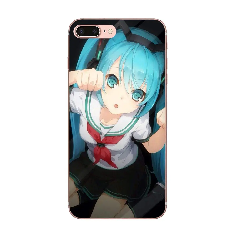 Японское аниме Hatsune Miku Beauty Girl для Sony Xperia Z Z1 Z2 Z3 Z4 Z5 compact Mini M2 M4 M5 T3 E3 E5 XA XA1 XZ Premium |
