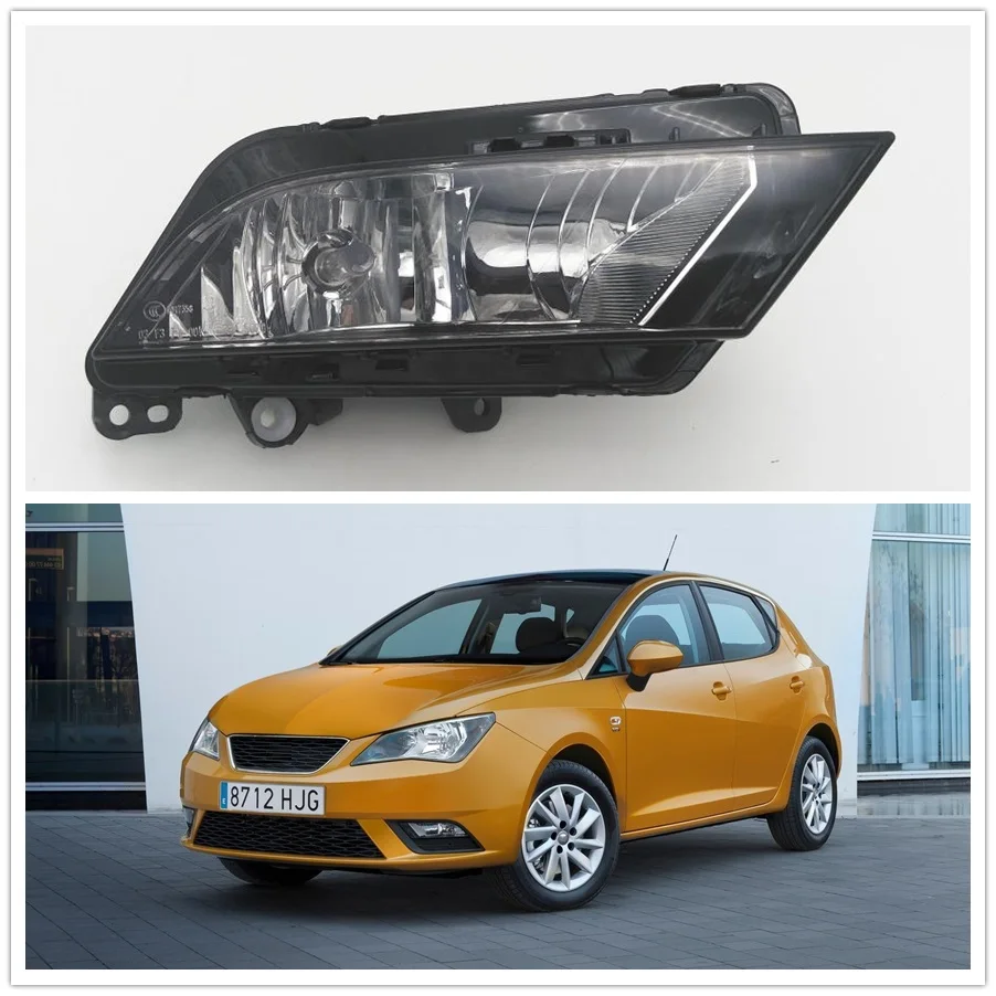 Автомобильный свет для Seat Ibiza 2013 авто-Стайлинг переднего бампера Галогенные Противотуманные фары лампа правая противотуманная фара