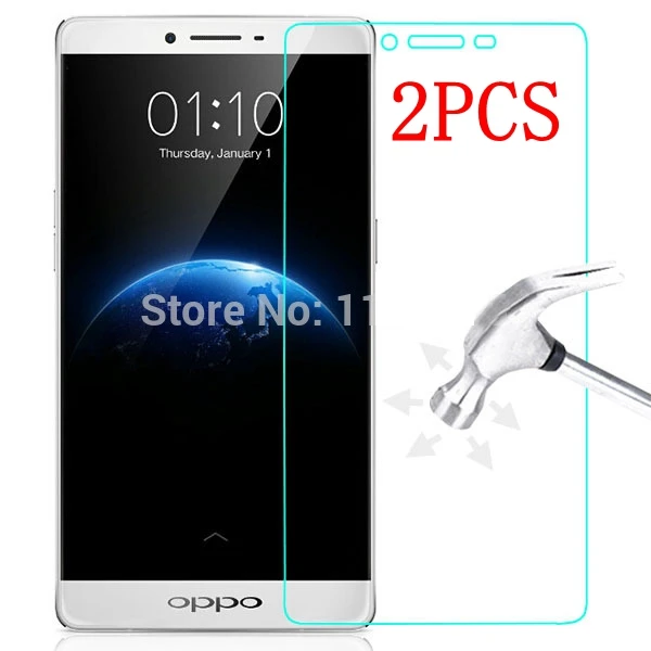 2 шт. закаленное стекло для OPPO R7S Защитная пленка экрана R7sf R7sc R7sm R7st | Мобильные