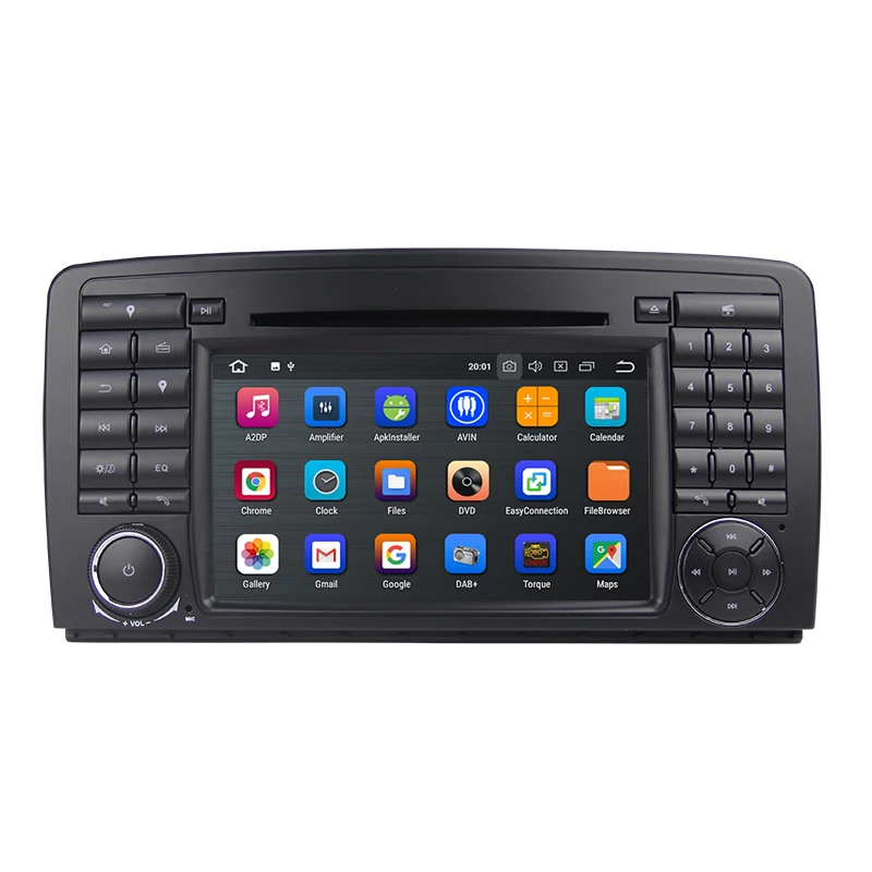 KSAOTU 7 &quotDAB + 4G Android 8 1 автомобильный DVD плеер SD GPS для Mercedes Benz R-Class W251 R280 R320 |