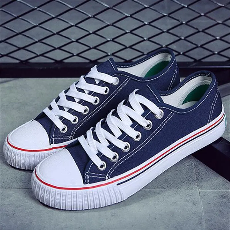 LANSHITINA/брендовая мужская парусиновая обувь классическая модная повседневная