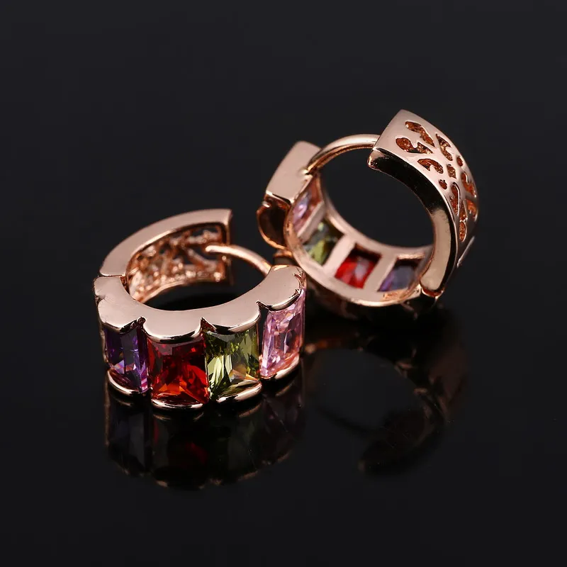 Hesiod полые серьги с камнями для женщин хрустальные цветы Свадебные ювелирные