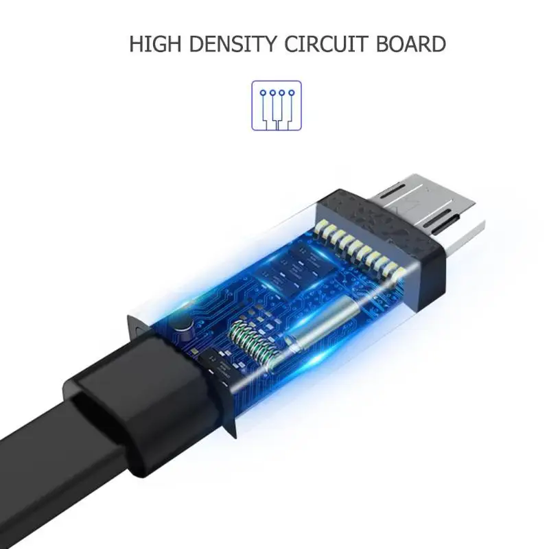 Беспроводное зарядное устройство HOCO U34 1 2 м Micro USB кабель для быстрой зарядки