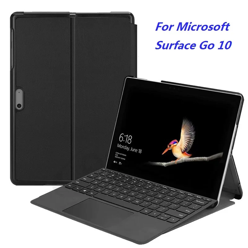 Для microsoft Surface Go 10 дюймов pu кожаный смарт-чехол с подставкой планшетный ПК Флип-протектор подставка чехол для microsoft Surface Go 10