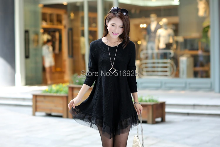 Осенний шерстяной пуловер свитер беременности и родам Костюмы кроше Одежда для