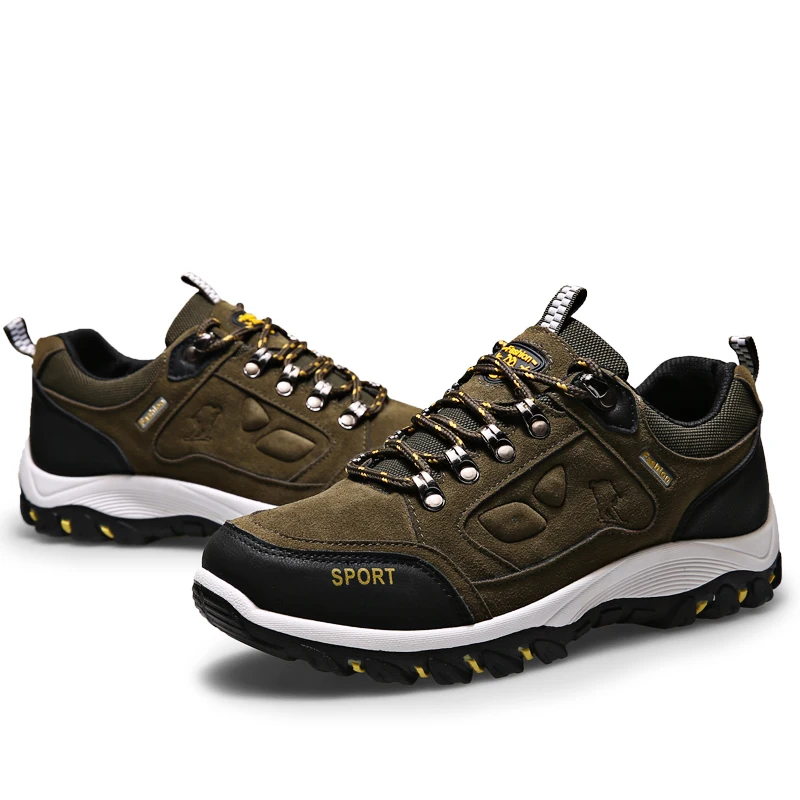 OUDADASI Men Hiking Shoes 2017 Newest High Quality Waterproof Breathable Men's Shoe Durable Comfortable 6651 | Спорт и