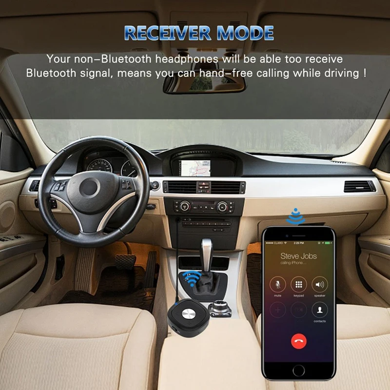 VTIN BTI 031 Bluetooth 5 0 беспроводной передатчик приемник RX TX адаптер наушники стерео AUX
