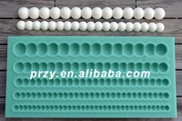 silicone mold pearls crafts decorating cake candy making fondant silicone mold silica gel moulds silicone rubber przy 001
