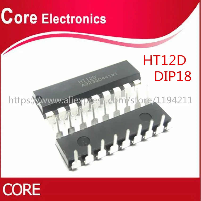 HT12D и HT12E DIP 18 (10 шт. HT 12D + 10 12E) Новинка| |