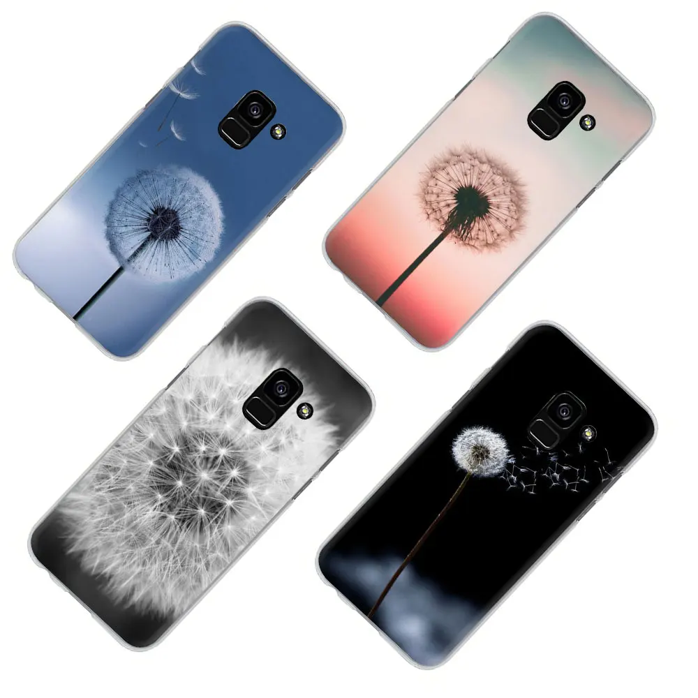 Одуванчик жесткий чехол для телефона красивый цветок растений 2018 Samsung Galaxy A3 5 2017 A6
