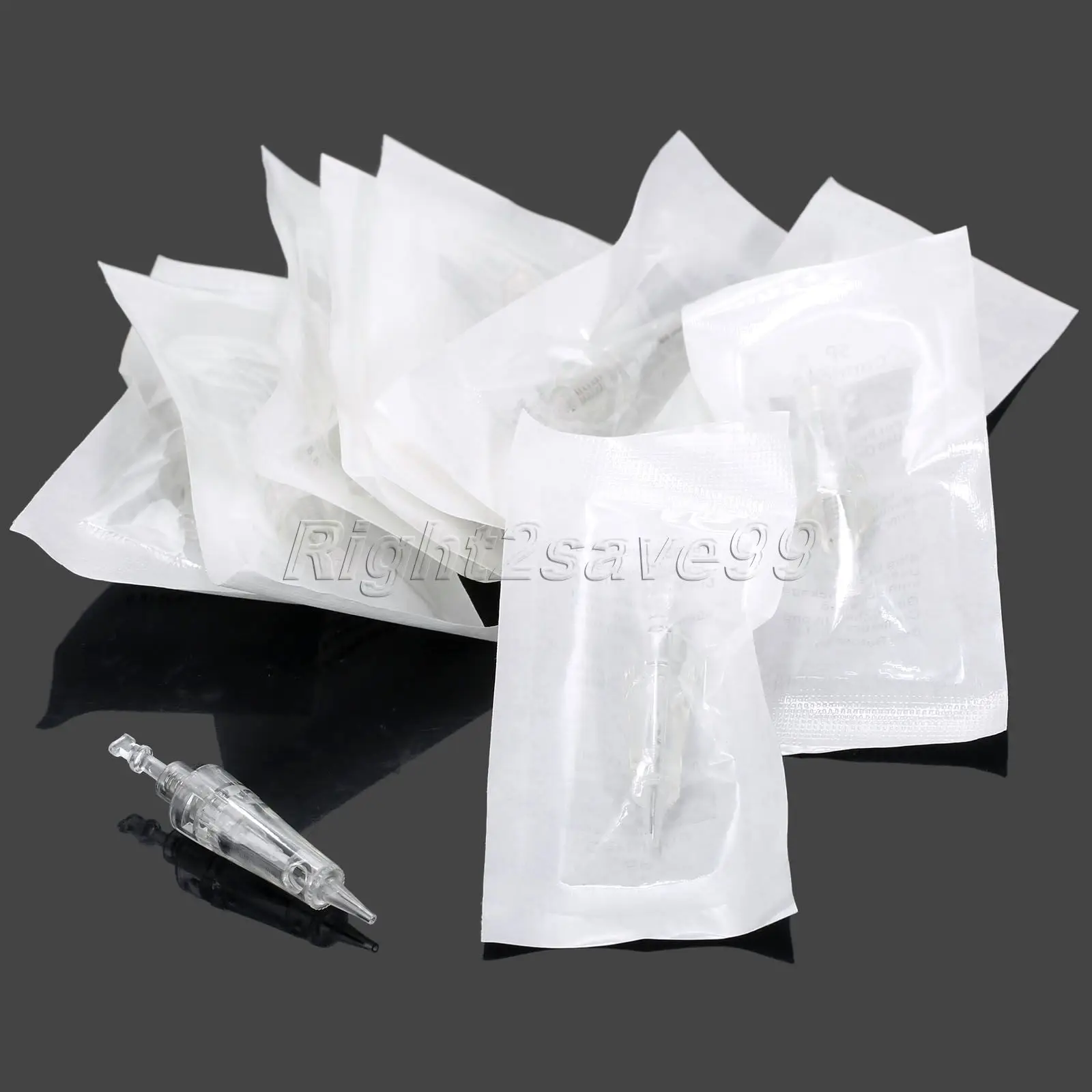 

50pcs Tattoo Needles 5P Cartridges Disposable Sterilized Permanent Makeup Eyebrow Lip Tattoo Machine Pen Professional Equipment