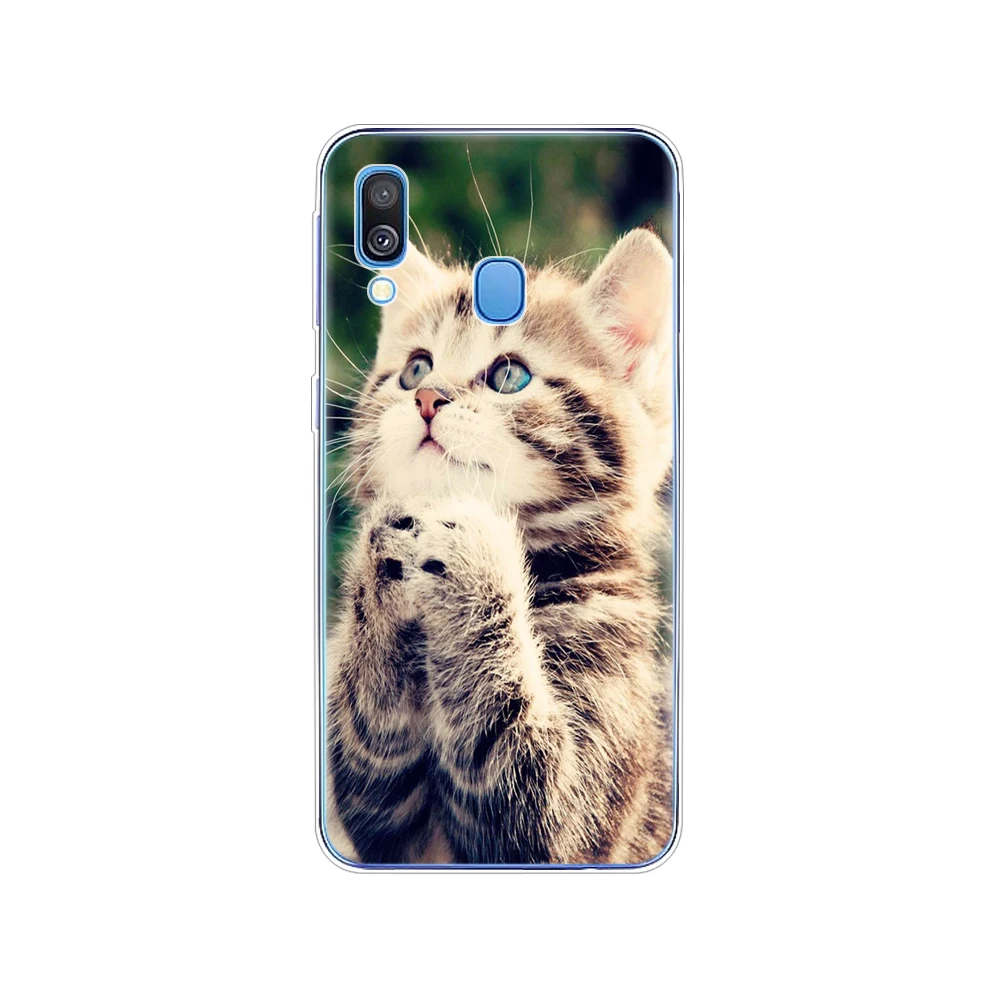 34742 Чехол для samsung A40, мягкий силиконовый чехол для задней панели, чехол для samsung Galaxy A40, A405, SM-A405F, A405F, мультяшный чехол - Цвет: 34742