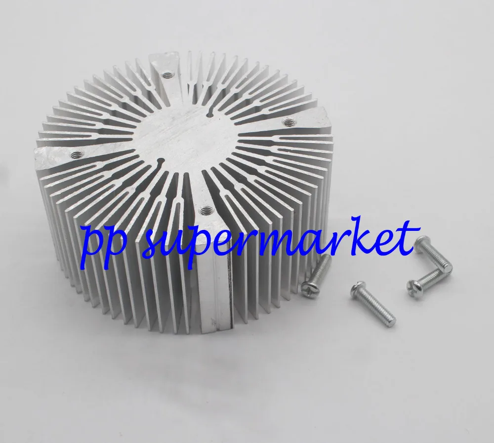Алюминиевый радиатор 90x40 мм для мощной светодиодной панели COB 20 Вт 30 50 100 | Лампы и
