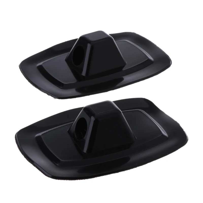 

2pcs Fishing Inflatable Boat Kayak Safe Drag Rope Buckle Hook Button Motor Stand