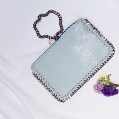 mint green 12x18cm Для женщин сумка-клатч держатель для карт для телефона Сумки большие кожаные бумажники портмоне моды мешок дамы наручные сумки подарок - Цвет: mint green 12x18cm