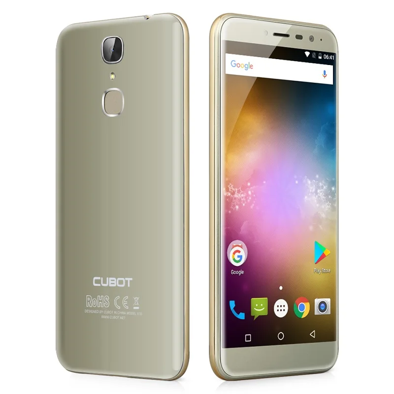 Cubot X18 3 ГБ ОЗУ 32 Гб ПЗУ 5 7 &quot18:9 Edge Less экран Android 0 MT6737T четырехъядерный смартфон 13MP
