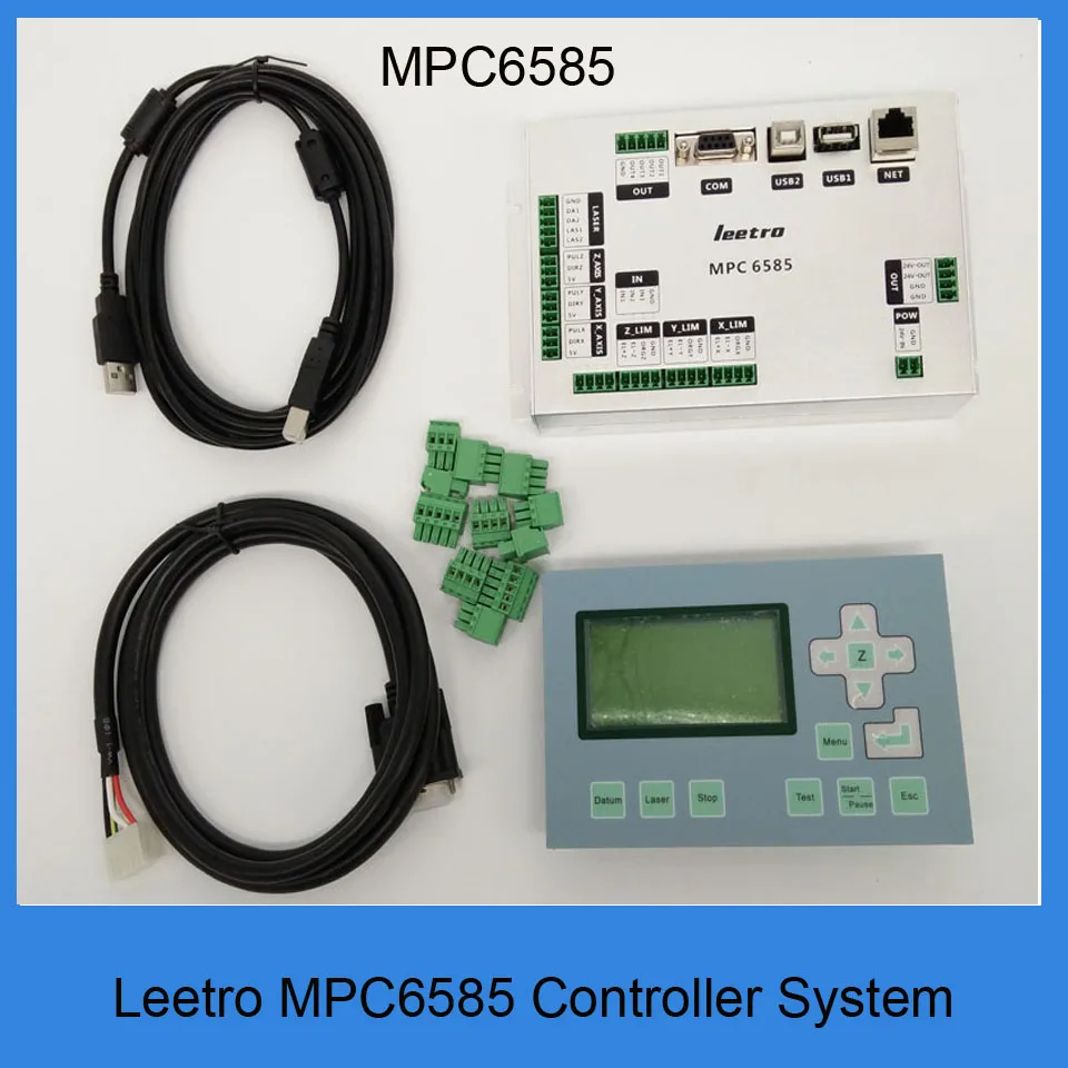 Новинка 2018 Leetro MPC6585 замена MPC8530S Co2 Лазерная гравировальная и режущая машина