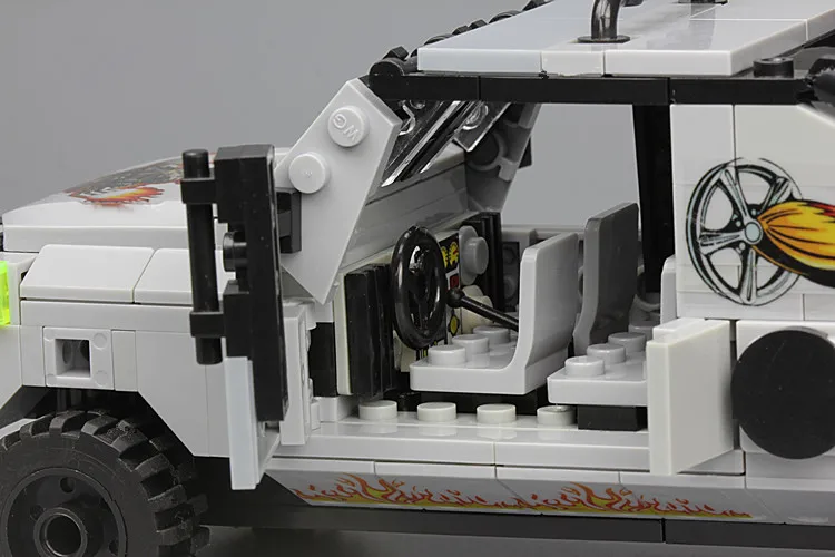MOC FORD F-Series F-150 Джип Пикап Автомобиль Cougar SWAT Полиция Falcon Commandos морские строительные