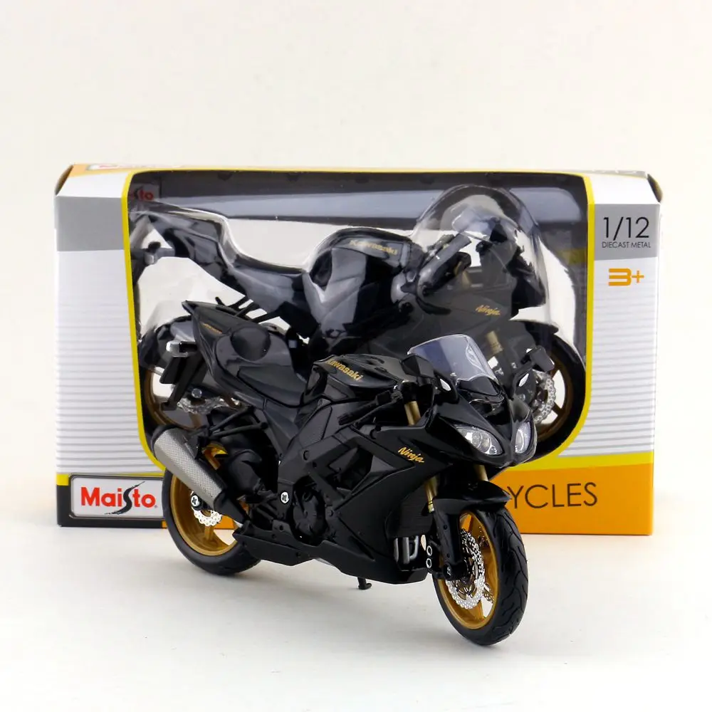 Игрушка Maisto литая модель автомобиля металлическая мотоцикла масштаб 1:12 KAWASAKI Ninja